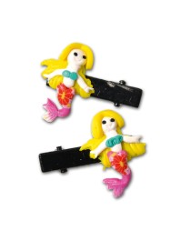 PINCE A CHEVEUX SIRENE 2 PIECES 