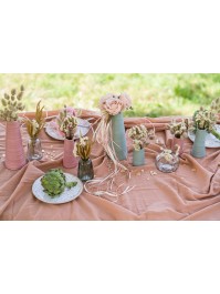 SACHET 50 G COEURS 3D A DISP SAUMON 2CM/1.5CM