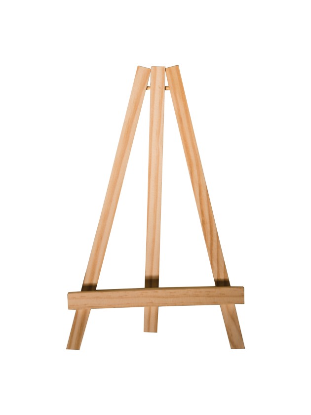 WOODEN EASEL 25CM X 15CM
