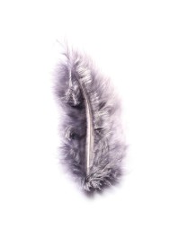 BAG OF GREY FEATHERS 10G 5-10CM