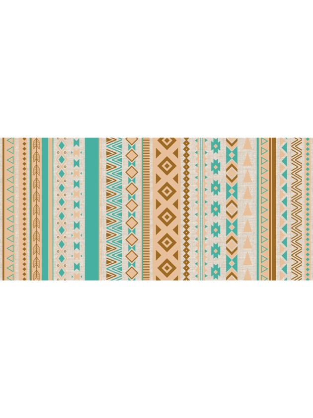 CHEMIN DE TABLE LIN INDIEN 28CM X 5M