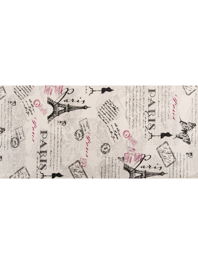 OLD PARIS LINEN TABLE RUNNER 28CM X 5M