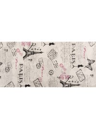 CHEMIN DE TABLE LIN VIEUX PARIS 28CM X 5M