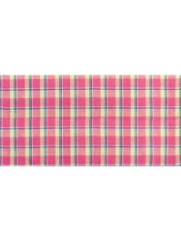 NAPPE LIN MADRAS FUCHSIA 140CM X 240CM
