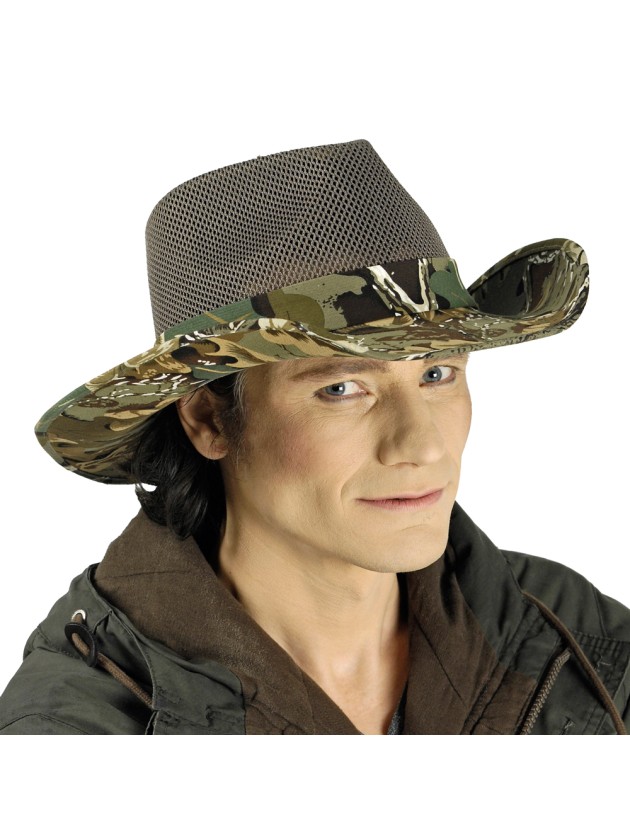 WESTERN MILITARY HAT ONE SIZE