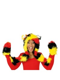 PLUSH-CAP WITH GLOVES GERMANY 