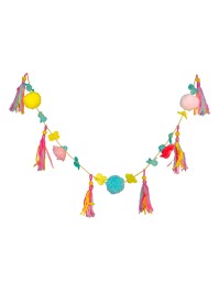 COLORFUL POMPONS GARLAND 145CM