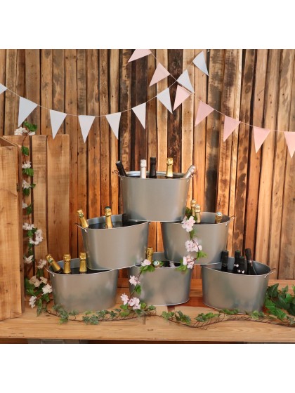 WHITE CHERRY BLOSSOM GARLAND 220CM