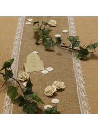SET 6 MARQUE-PLACES COMMUNION 8CM X 8CM