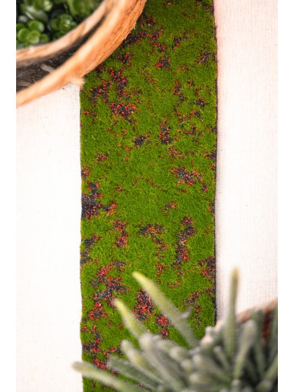 RUBAN DE TABLE MOUSSE 10CM X 1M