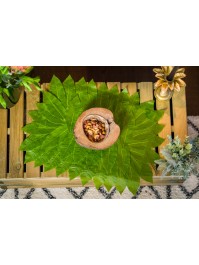 PACHIRA LEAVES TABLE CENTER 60CM X 45CM