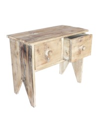 PETIT MEUBLE DECO 2 TIROIRS 50CM X 25CM X 41CM