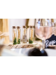 BAG 5 GLASS TUBES DIA 2.2CM X 7.4CM