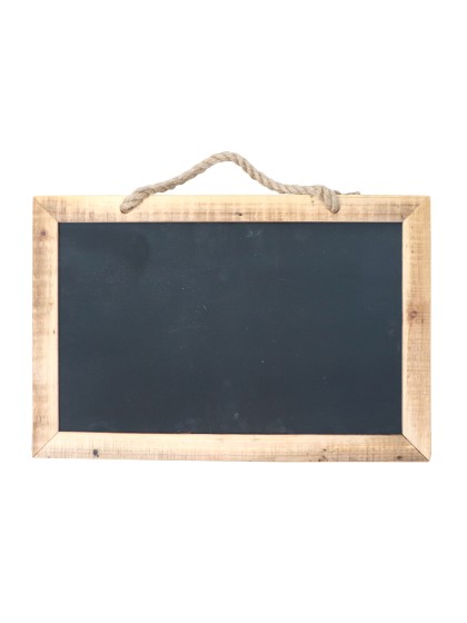 WOODEN/SLATE FRAME 60CM X 40CM