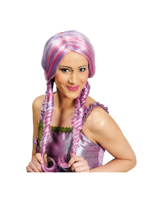 WIG ARABELLA PURPLE AND PINK 