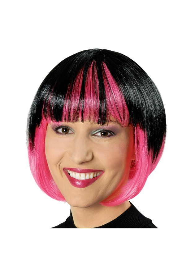 WIG FOXY OMBRE PINK BLACK 