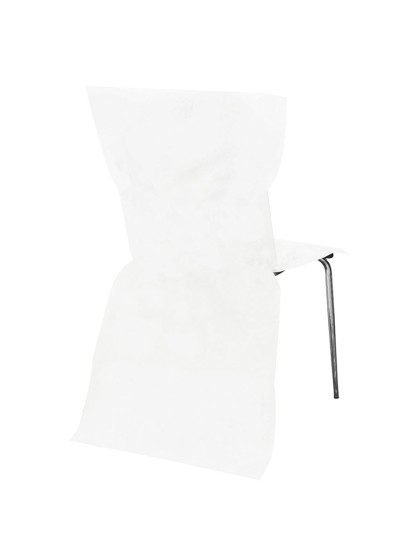 24 WHITE CHAIR COVERS ECO 
