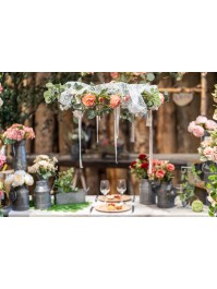 GOLD METAL HANGING DIA 60CM / DIA 3.8MM