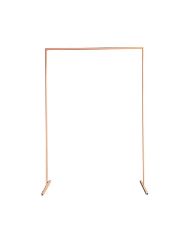 ARCHE CEREMONIE METAL OR CHAMPAGNE 1.5M X 2 M