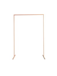 WEDDING ARCH CHAMPAGNE GOLD 1.5M X 2 M