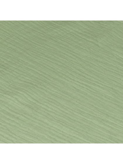 TABLE RUNNER COTTON EMBOSSED SAGE GREEN 26CM X 3M