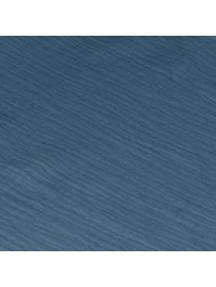 CHEMIN DE TABLE COTON GAUFRE BLEU DENIM 26CM X 3M