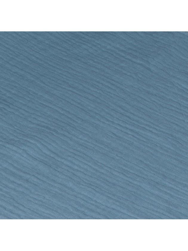 TABLE RUNNER COTTON EMBOSSED STEEL BLUE 26CM X 3M