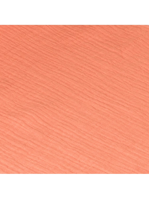 TABLE RUNNER COTTON EMBOSSED TANGERINE 26CM X 3M