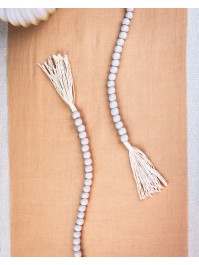 WOODEN BEADS GARLAND 71CM X 1.2CM X 1.2CM