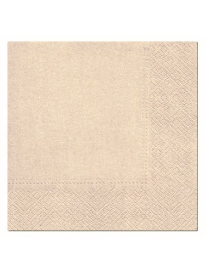 PAQUET DE 20 SERVIETTES PAPIER 3 PLIS COULEUR CRAFT WE CARE 33CM X 33CM