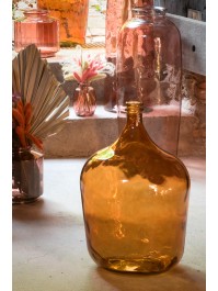 VASE JOANA 34L AMBER DIA 40CM X 56CM