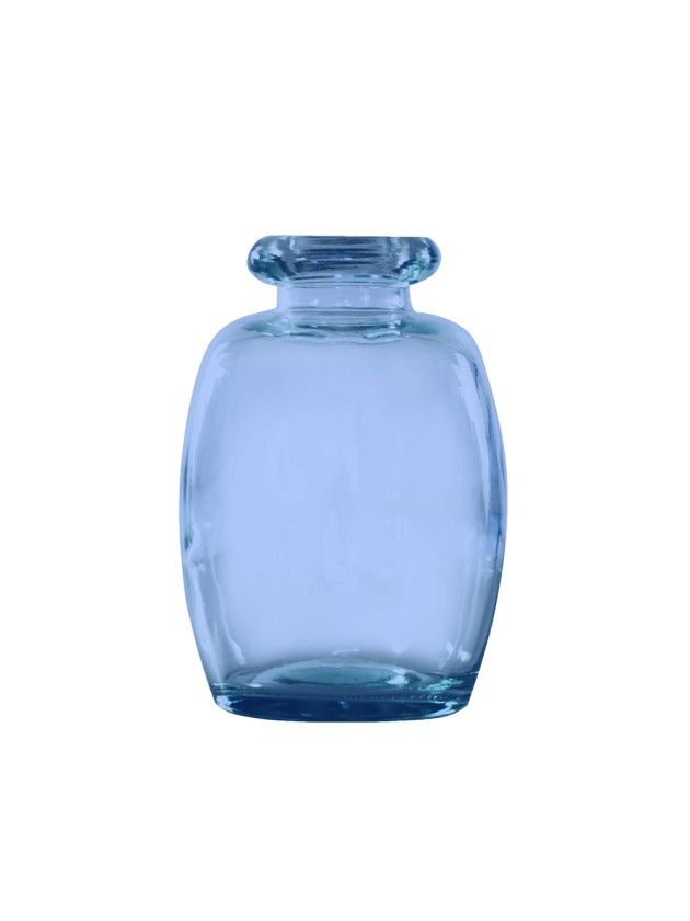 VASE ELISA AZUR BLUE DIA 11.5CM X 16CM