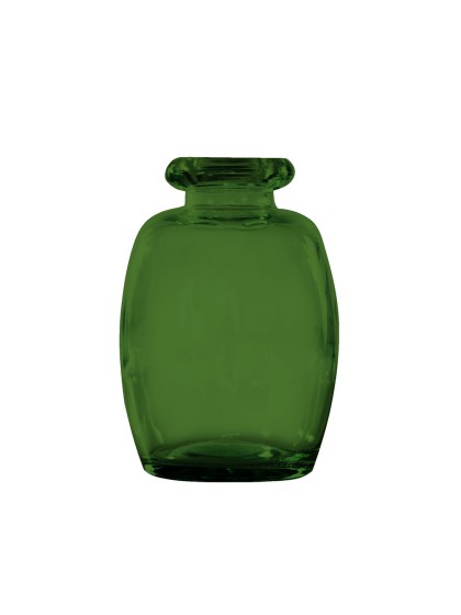 VASE ELISA VERT OLIVE DIA 11.5CM X 16CM