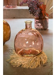 VASE LEA ROSE TENDER DIA 34CM X 43.5CM