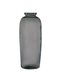 VASE ELISA QUARTZ GREY DIA 27.5CM X 71 CM