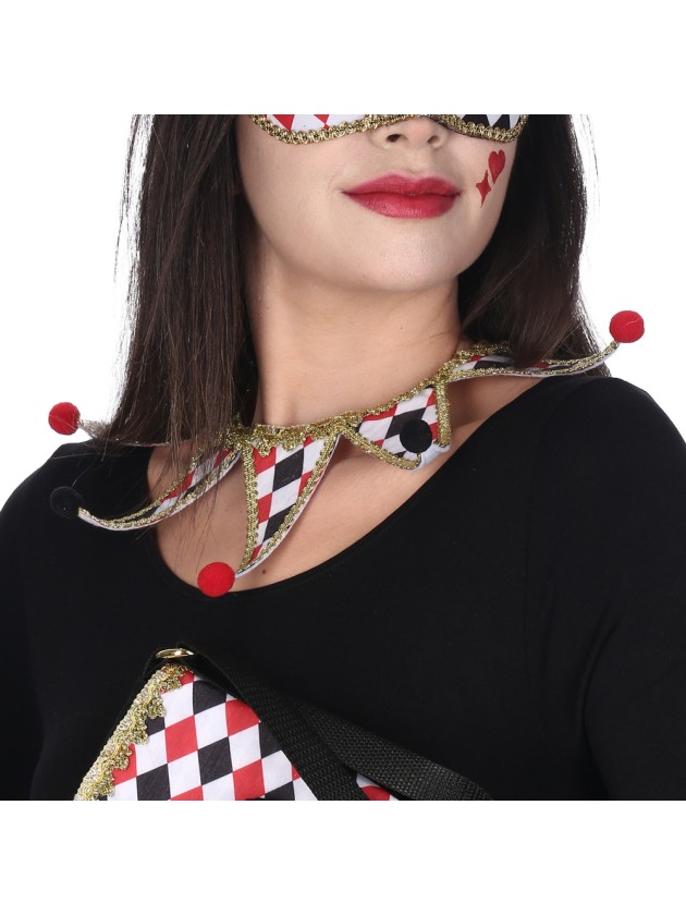 CRAZY HARLEQUIN CHOKER 