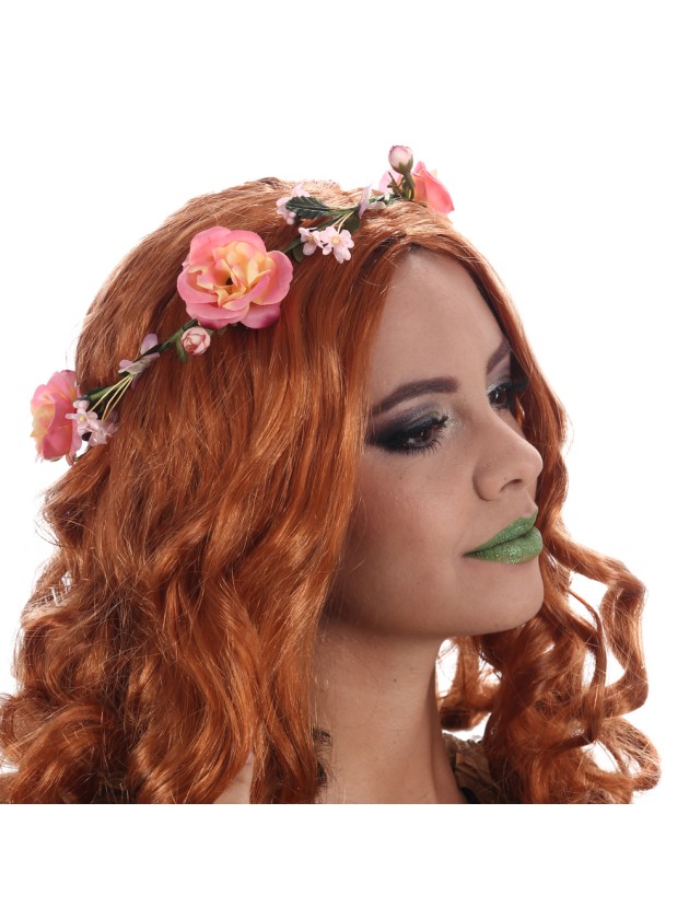 COURONNE FEE FLEURS 58cm