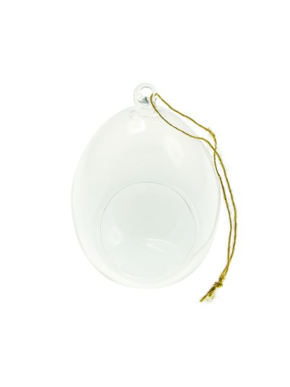 OEUF VERRE A SUSP 9CM X 8.5CM X 13.5CM