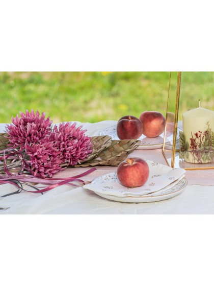 BUNCH OF 3 FUCHSIA SCABIOUS FLOWERS 13CM X 13CM X 55CM