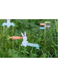 KIT DELUXE EASTER EGGS HUNT 11 PIECES 22CM