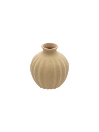 VASE CERAMIQUE SABLE DIA 9.5CM X 10.5CM