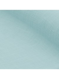 CHEMIN DE TABLE COTON LAVE BLEU BRUME 30CM X 5M