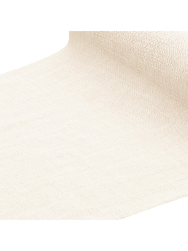 NAPPE COTON LAVE IVOIRE 125CM X 240CM