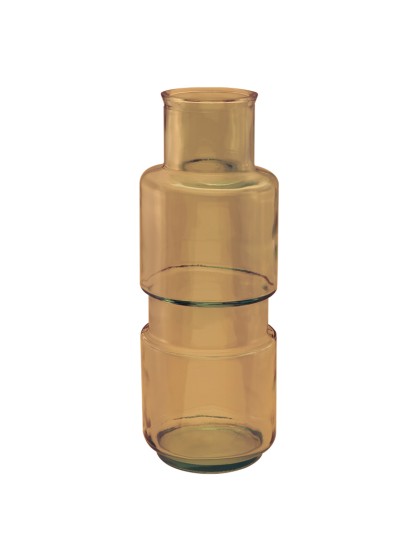 VASE ALBA 5.1L AMBRE DIA 15CM X 45CM