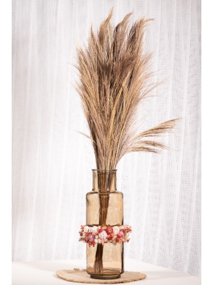 VASE ALBA 5.1L MOKA DIA 15CM X 45CM