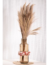 ALBA VASE 5.1L MOKA DIA 15CM X 45CM