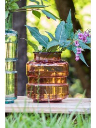 VASE ARENA 4.5L ROSE TENDER DIA 20CM X 25CM