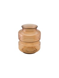 VASE ARENA 4.5L AMBER DIA 20CM X 25CM