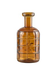 VASE NOVA 0.6L AMBRE DIA 9CM X 19CM