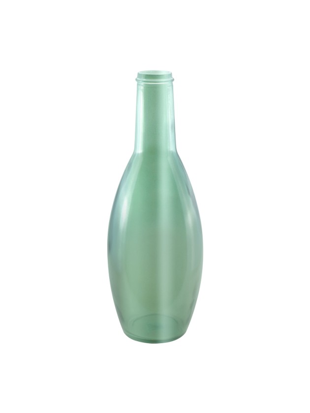 VASE MILA 4L VERT OCEAN DIA 16CM X 45CM